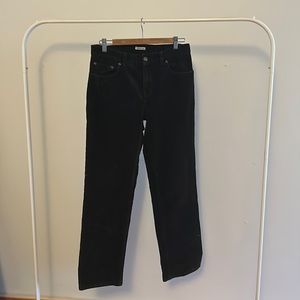 Brown corduroy pants